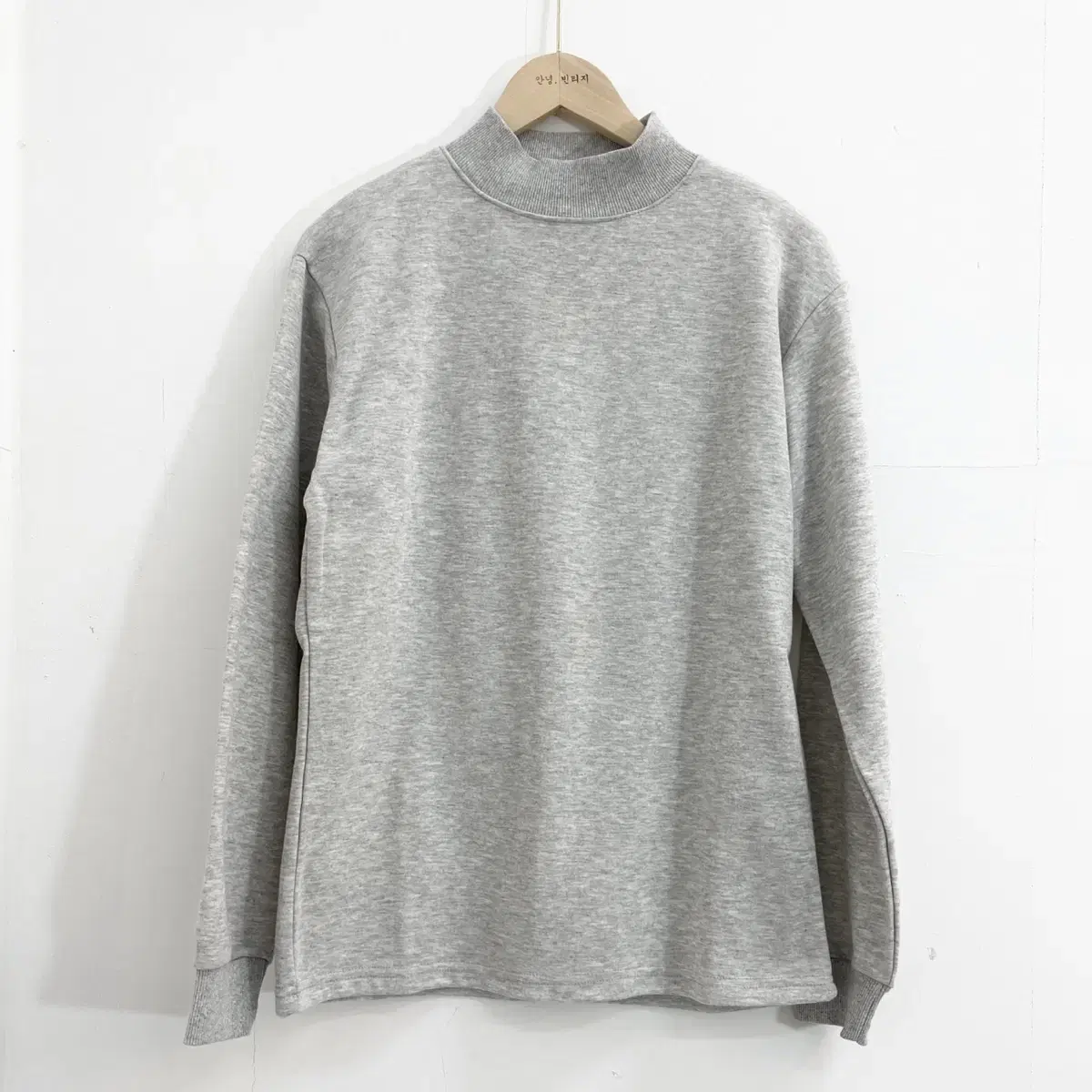 기모 반 목티 L(95) Winter Half Neck T shirt